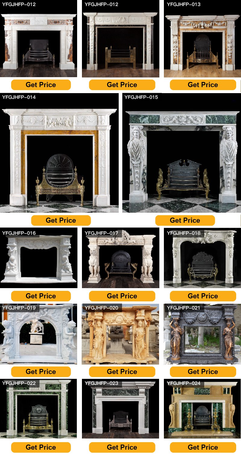 Marble Fireplace Surround for Sale Factory Supply (2)